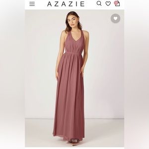 Azazie Nikka Desert Rose Custom Size